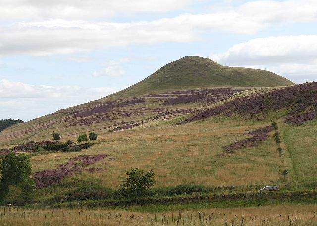East Lomond, also called Falkland Hill, rising above the Howe of Fife